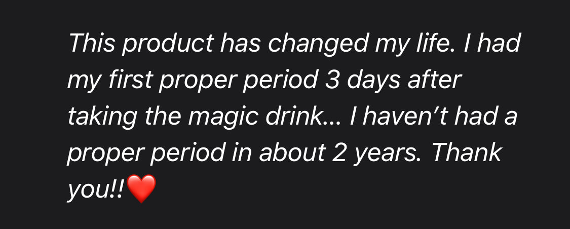 The Magic Drink™ | Hormone Reset, Fertility Boost, Periods, Weight Loss