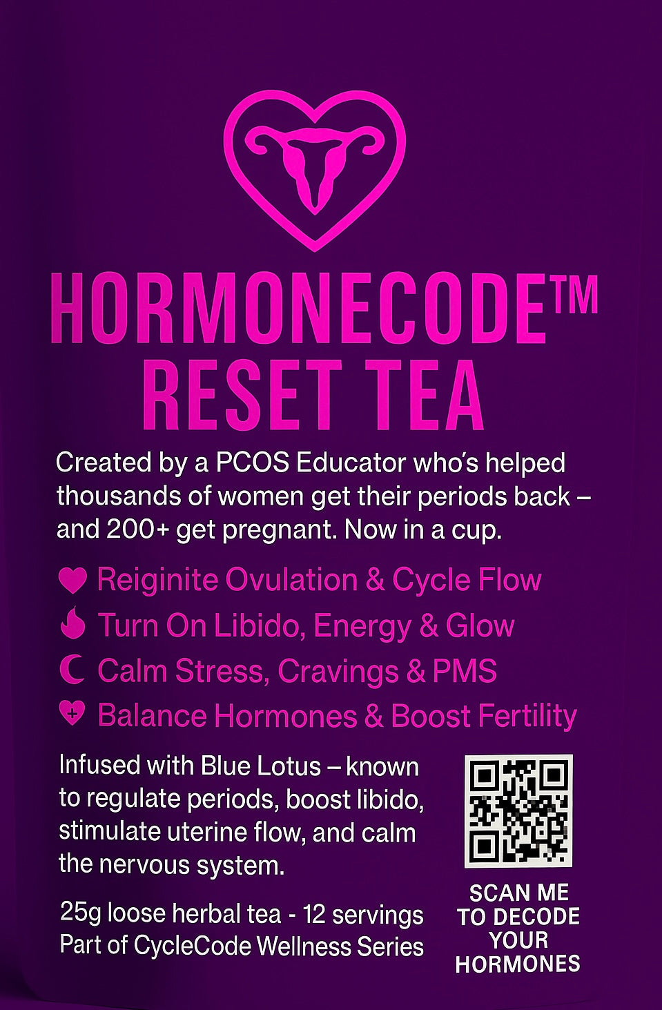 The Full PCOS Magic Set – CycleCode:The Magic Drink + HormoneCode Tea + PCOS Revolution Program