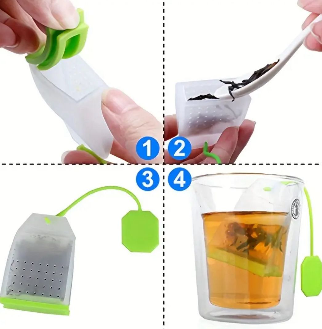 Silicone Tea Infuser - Reusable, Mess-Free, and Made for HormoneCode⢠Teas