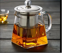 Magic Glass Teapot – 750ml Heat-Resistant Infuser Pot for HormoneCode Teas