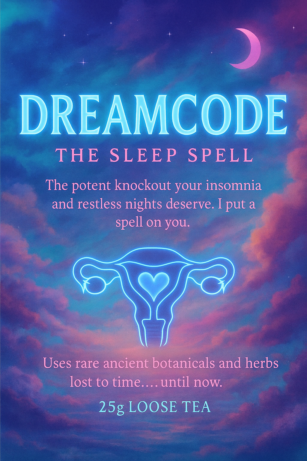DreamCode™ – The Sleep Spell | Deep Sleep + Hormone Reset Tea