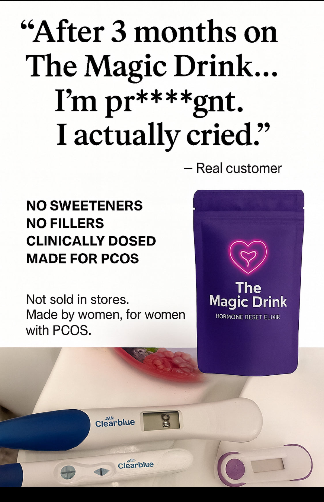 The Magic Drink for Full Hormone Reset | Fertility Boosting | Weight Loss | Healthy Periods | Get Pregnant Faster