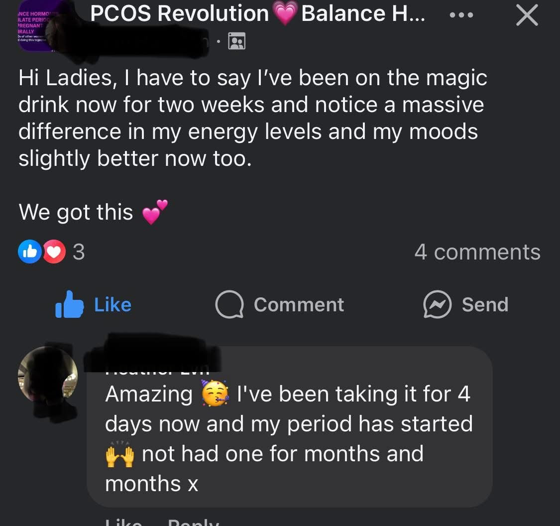 PCOS Freedom Set – Cycle Reset + Fertility Boost (Save £108) EVERYTHING!!