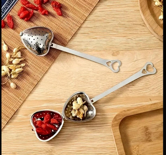 Heart Shaped Tea Strainer