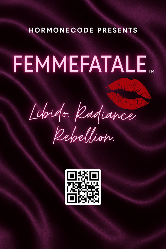 FEMMEFATALE™ Libido & Radiance Tea – Drop 1 (Aphrodisiac Herbal Blend for Women with PCOS & Hormone Imbalance) PREORDER