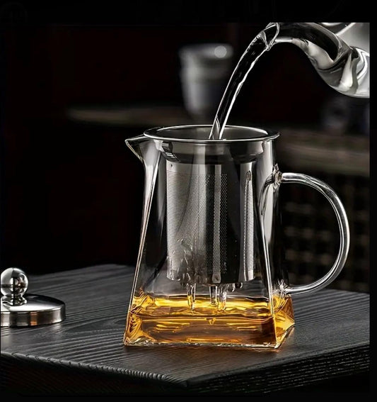 350ml Glass Teapot with Stainless Steel Filter